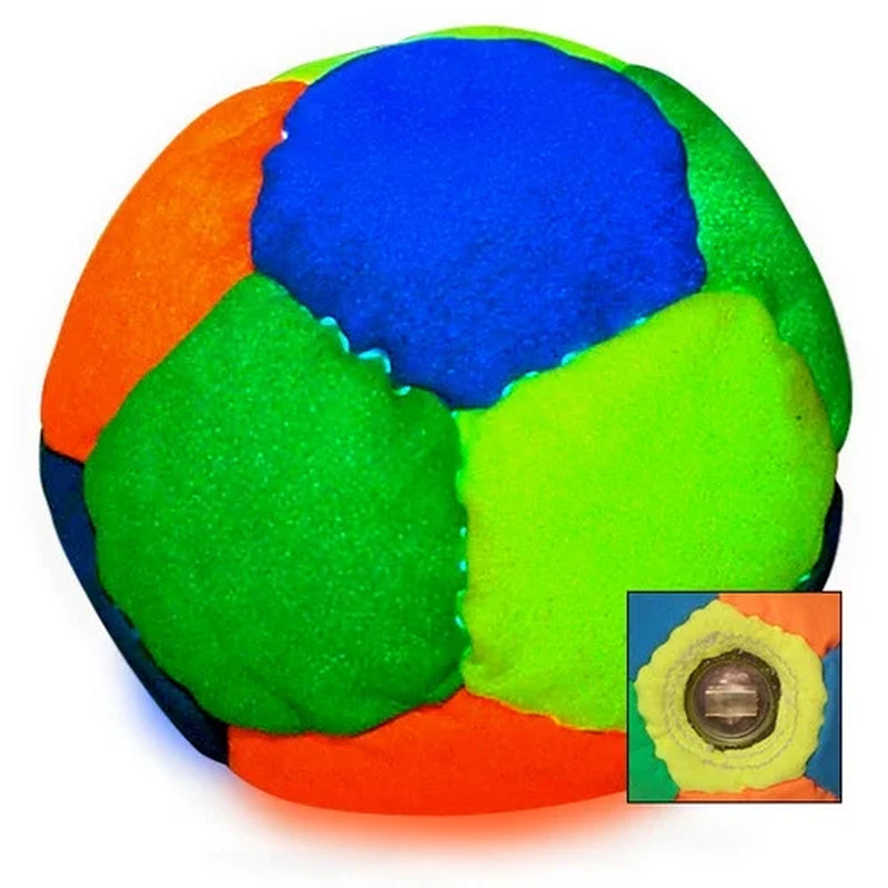 Glow in the Dark Glostar LED Hacky Sack Footbag